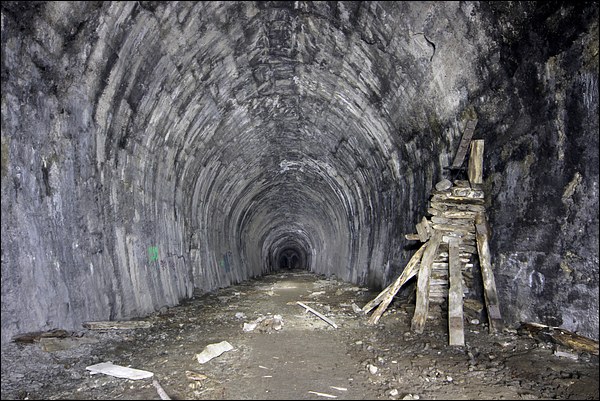 Tout en haut du tunnel