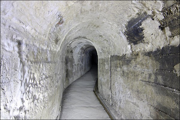 Une galerie de drainage