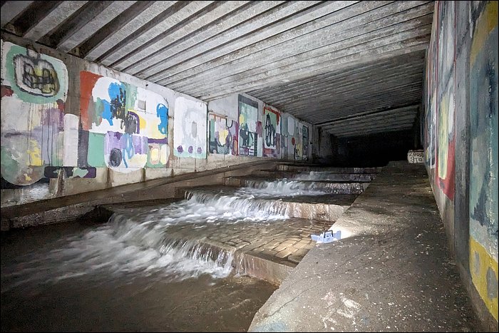 L'autre extrémité du tunnel