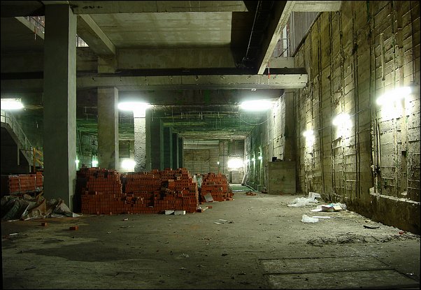 Bruxelles métro abandonné station fantôme