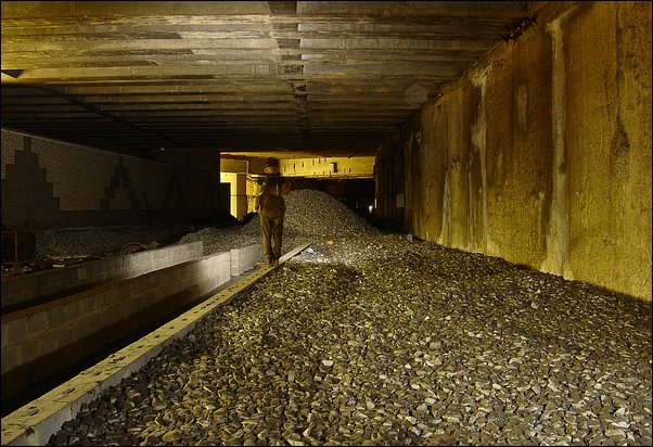 Bruxelles métro abandonné station fantôme